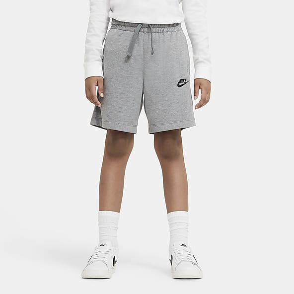 Kids grey nike shorts online